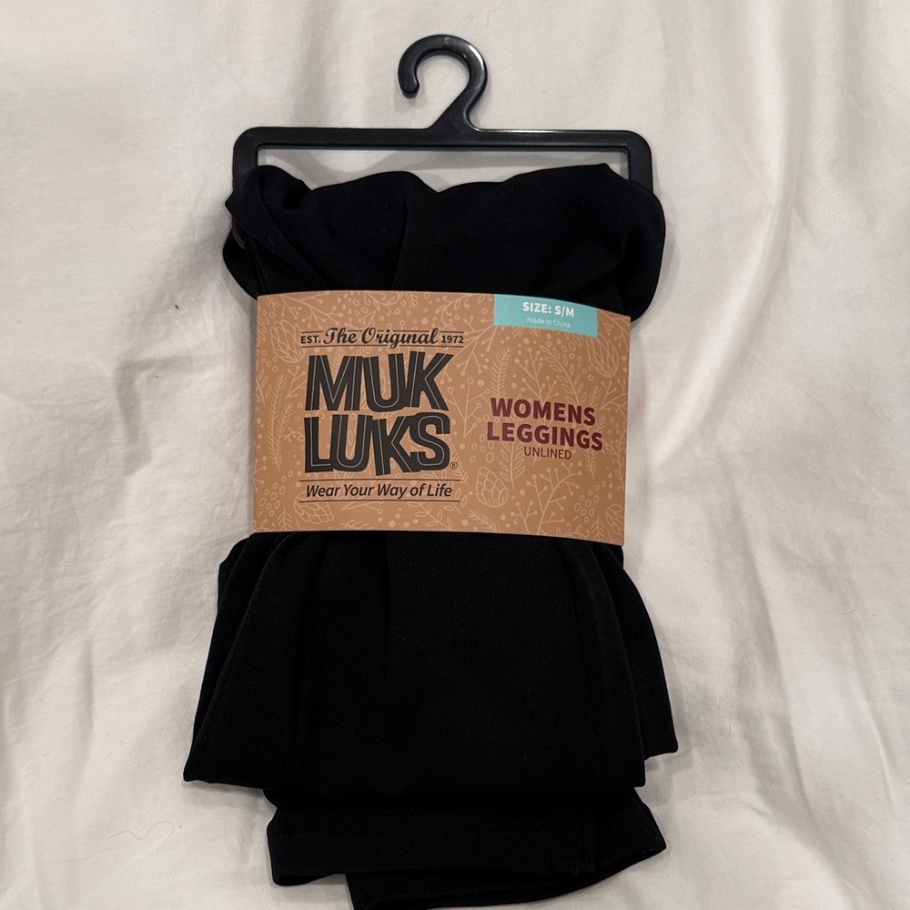 Muk Luks Black Women's Leggings